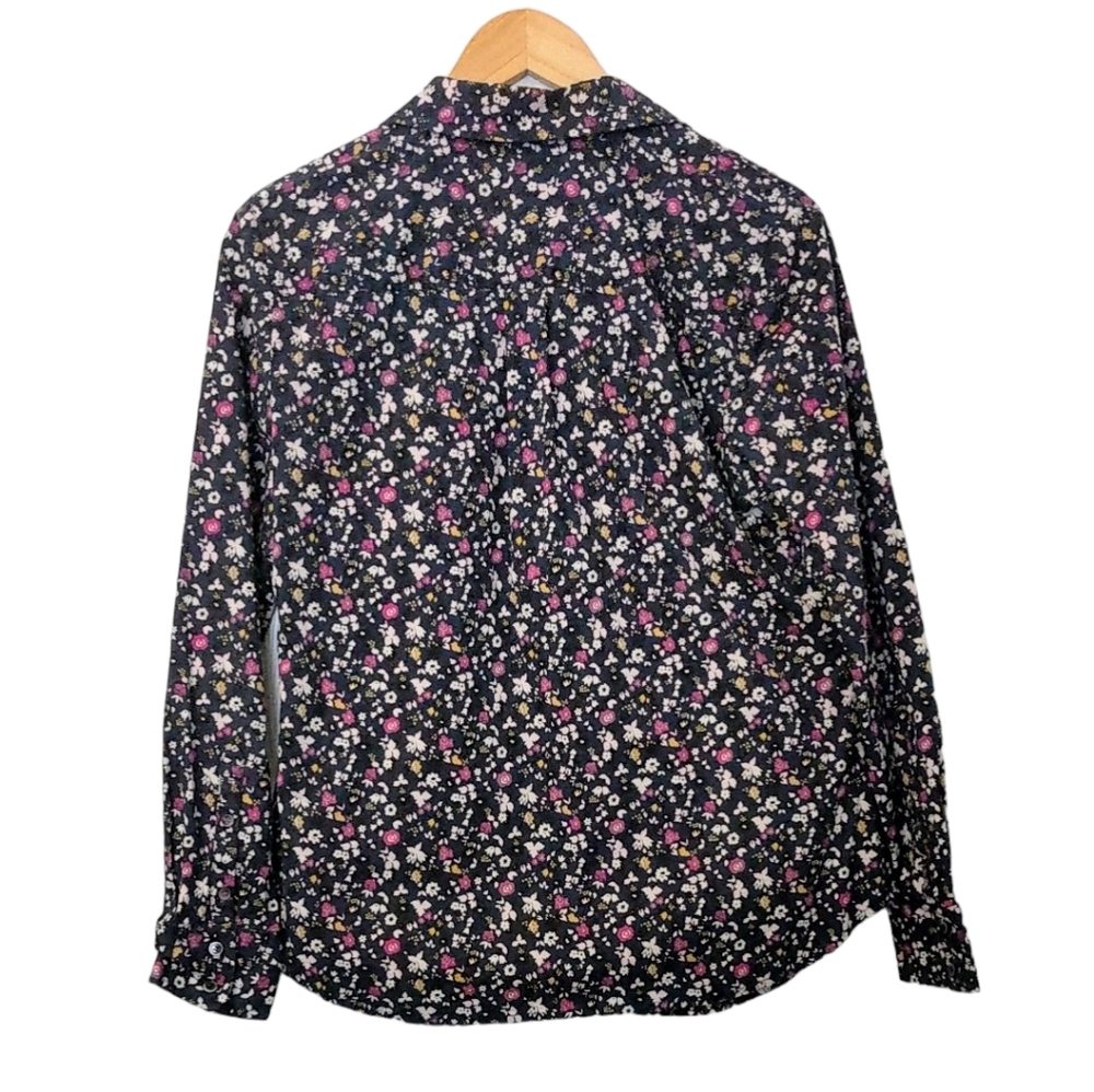 1901 Print Regular Stretch Poplin Button Up Shirt… - image 6